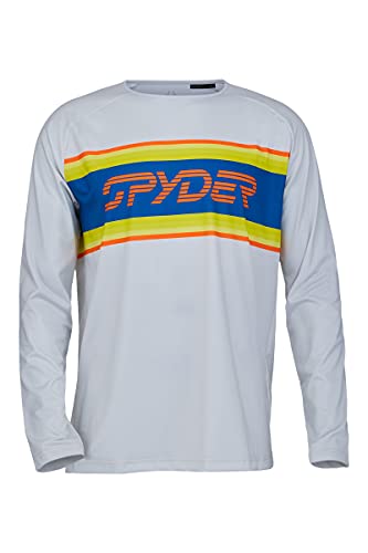 Spyder Men's Pump Long Sleeve Crew Neck Light Weight Tee3