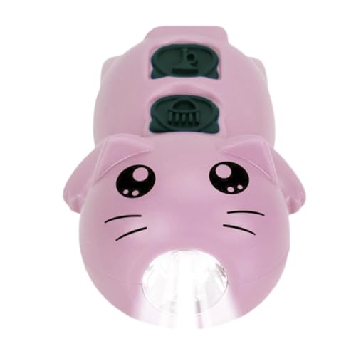 サイクルヘッドライト、子供用サイクルライト | サイクルライト猫のサイクリング懐中電灯 | 充電式乗馬ヘッドライト、ホーン付き明るいサイクリング安全ライト、乗馬の安全のための防水