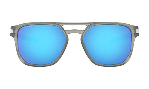 Oakley Latch Beta Sunglasses Matte Grey Ink with Prizm Sapphire Polarized Lens 54mm OO9436-06542