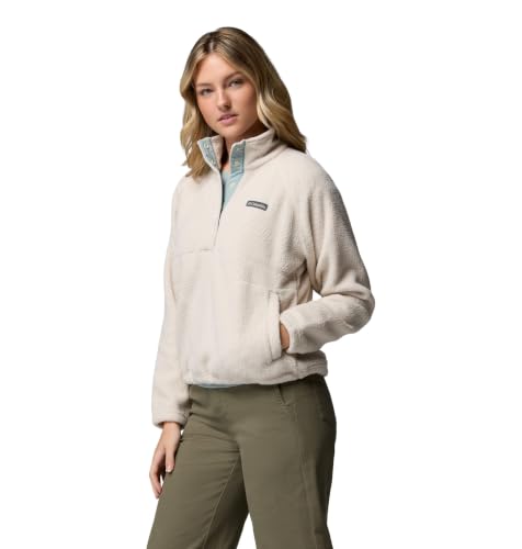Columbia Jasper Ridge Pebbled Fleece Half Snap, Fleece-Überzieher, Dark Stone, Größe M – Ansicht 4