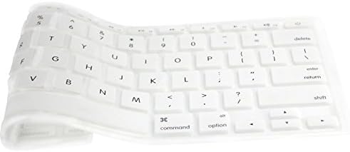 Nango White Silk-screen Pattern Soft TPU Ultrathin Keyboard Silicone Skin Cover for Macbook Pro 13" Pro 15"air 13", Retina 13" Retina 15"
