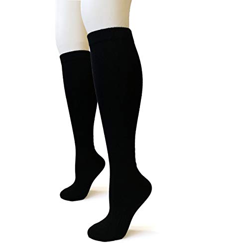 Image of Pure Cashmere Knee High Women Men Unisex Socks, Ideal for Skiing and Casual Wear, Made in Inner Mongolian