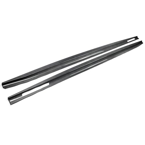 Becquet de lèvre avant pour BMW Série 4 G22 G23 jupe latérale 2020-2022 aspect carbone