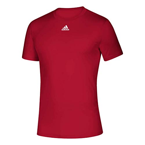 adidas Climalite Creator EK00 - Camiseta para hombre - EK0092, S, Rojo
