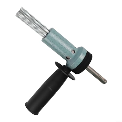 Electric Hammer Needle Scaler Adapter, SDS Shank, Concrete Surface Cleaner, for Rust Removal and Concrete Drilling, Masonry Drilling Attachment