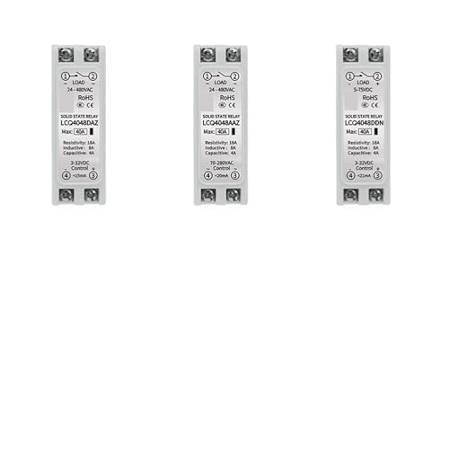 Régulateur de tension SSR rail DIN 0-5V à commutation silencieuse