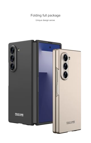 Image of TechTrendz Hard PC Ultra Slim Matte Case for Samsung Galaxy Z Fold 7,Shockproof Anti Scratch Protective Cover with Wireless Charging Compatible with Z Fold 7 5G (Titanium Gray)