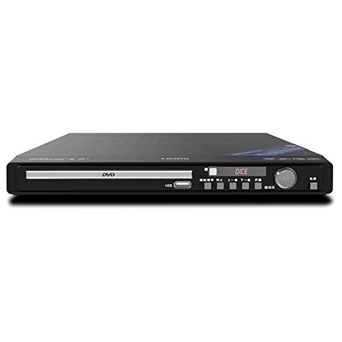 4K Ultra HD Blu-Ray-Player, Heim DVD Blu-Ray HD EVD-Player, tragbare 5.1 Fiber Mini HD CD-Player - für Kinder Movie Game Mobile Auslesung Disc Player