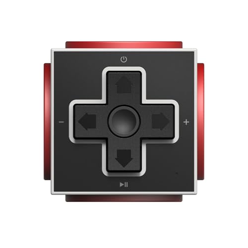 Image of 8BitDo Retro Cube 2 Speaker, Portable Bluetooth Speaker with Stereo Sound, Wireless Charging Dock, Bluetooth 5.3 /2.4G /Wired USB Connections - N Edition