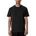 Pro Club Men's Premium Ringspun Cotton Short Sleeve T-Shirt, Black, X-Large