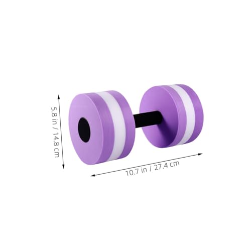 Mancuernas flotantes EVA para ejercicios acuáticos 2pcs miniatura 7