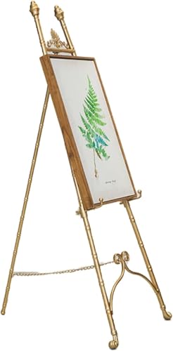 Chevalet d'exposition robuste en métal pour stabiliser vos grandes toiles et affiches
