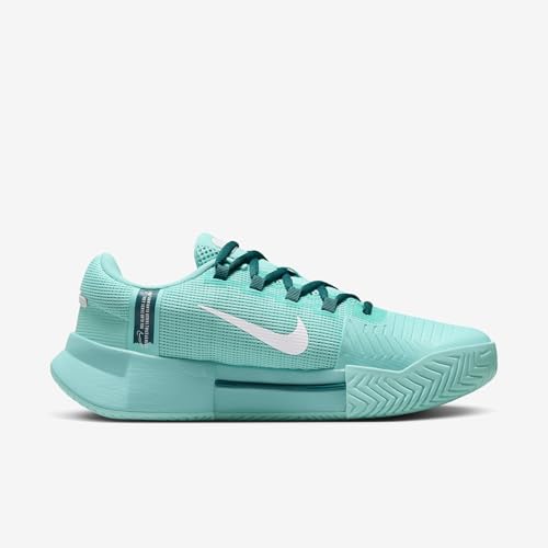 Nike GP Challenge 1 "Naomi Osaka Premium Women's Hard Court Tennis Shoes (FQ7264-300, Aurora Green/Geode Teal/White) Size 93