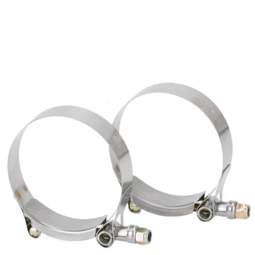 Abrazadera manguera turbo 2.5 pulgadas de acero inoxidable 67-75 mm SS304 kit 2 uds