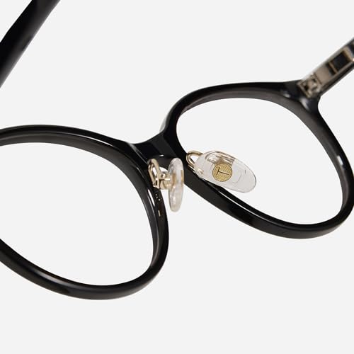 Image of TIJN Blue Light Glasses for Women Men,Computer Glasses Bluelight Blocking,Preppy Style Cateye Frame Clear Eyeglasses,Edin