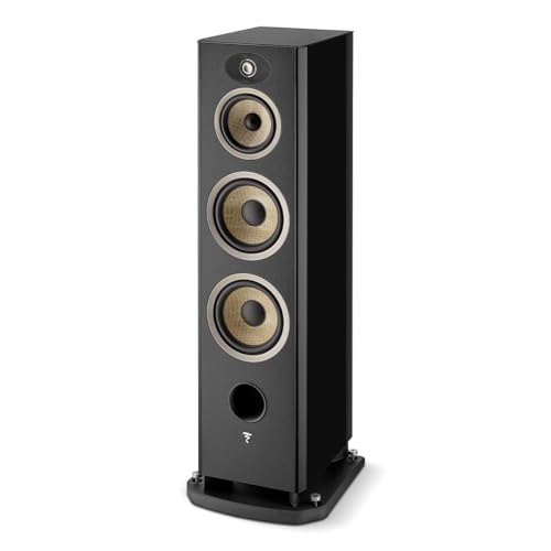 Image of Focal Aria Evo X No. 4 Floorstanding Loudspeaker - Pair (High Gloss Black)