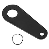 IMIKEYA バイク用マウントステー シンプルベルハンガー キーホルダー付き オートバイアクセサリー 取り付け簡単 多機種対応 モダンデザイン