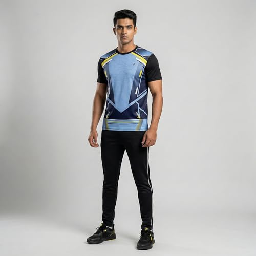 Image of YOURJERSEY Custom Sports Jersey for Men & Kids | Add Player Name | Personalised Cricket /Football /Badminton T-Shirt | Custom Team Jersey