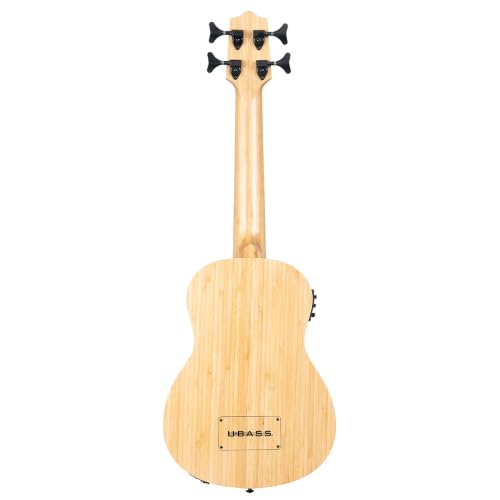 Image of Kala UBASS-BMB-FS Bamboo Fretted Acoustic-Electric U-Bass