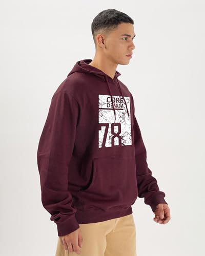 Image of KYDA KIDS Men's Cotton Regular Fit Hooded Neck Hoodies - Sweatshirt with Hoodies Full Sleeves Winter Wear, Long Sleeve Sweatshirts