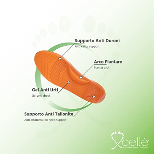 Plantare Soletta sportivo in gel massaggiante