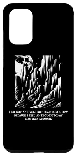 Galaxy S20+ Do Not And Will Not Fear Tomorrow Vintage Western Mountain Case Galaxy S20+ Do Not And Will Not Fear Tomorrow Vintage Western Mountain Case