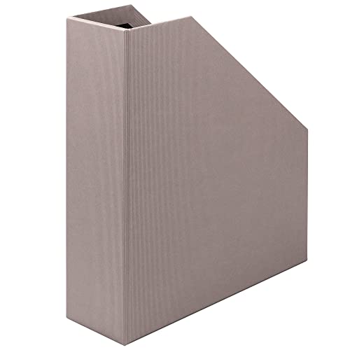 SOHO-A4-85-mm-Magazine-Box-Taupe SOHO A4 85 mm Magazine Box - Taupe - Image 1