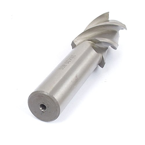 Image of uxcell 28mm Cutting Diameter Straight Shank 4 Flutes End Mill Milling Cutter