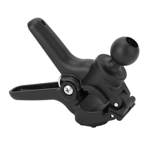 outdoorm Pince de Serrage de Guidon Base Base en Aluminium Bar Bar Bar avec 1 Pouces Anti Slip Spring Clips Rail Mount de Rail pour Tube Rond de Bureau