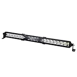 IPF フォグランプ 作業灯 ワークライト LED ライトバー 20インチ シングル 6900lm(86,000cd) 6000K ホワイト 12V用 爆光 NEW 600Sシリーズ 621SS