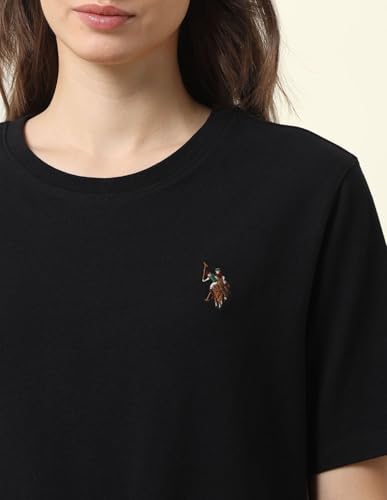 Image of U.S. Polo Assn. Women's Solid Loose Fit T-Shirt