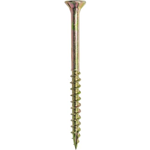 Image of Grip-Rite 114GCS1#9 x 2-1 /2 inch, T25 Star Drive Gold Construction Wood Screw, 1lb Box