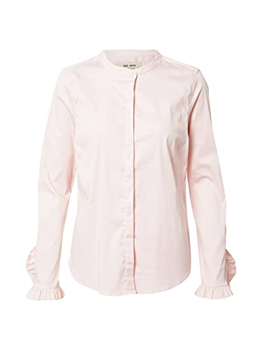 Bluse MATTIE mit Baumwolle M Rosa