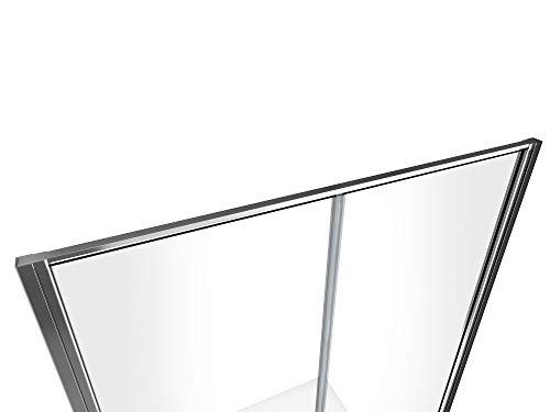 Porta anta doccia per nicchia apertura tipo saloon...