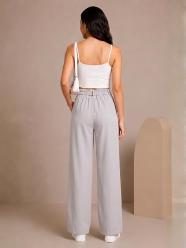 Image of Womens NS Lycra Korean High Waist Straight Pants