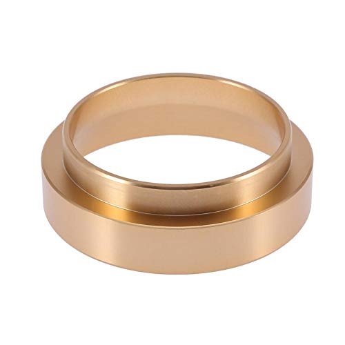 Diyeeni Coffee Dosing Ring Universal 58 mm,Portafiltros Espresso Dosing Funnel Durable y Práctico Aluminium Dosing Ring (rojo)