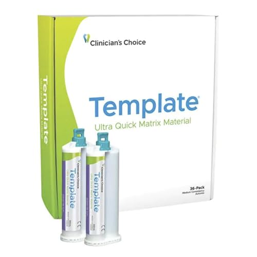 Clinician's Choice 18936 Template Ultra Quick Matrix Material Cartridges 36/Pk 50 mL