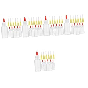 DIYEAH 30 Sätze Präzisionsspitze Nadelflaschen Set