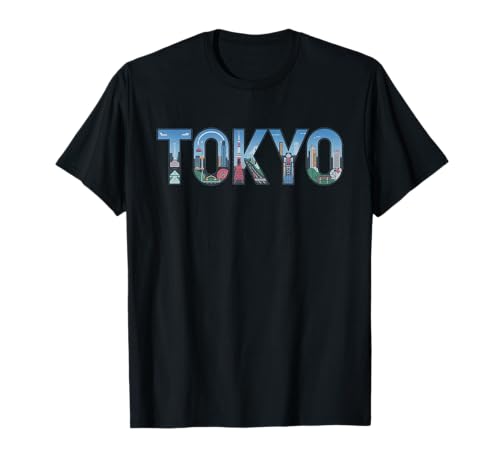 Manga Tokyo Anime japonés Merch Kawaii para hombres, mujeres y niños Camiseta