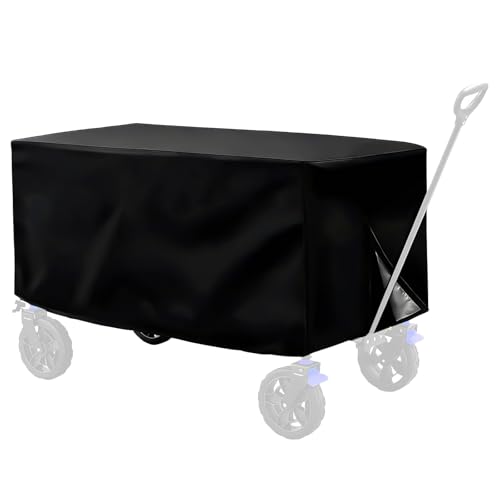 JYYWTSI Funda Protectora Impermeable para Carrito de Jardín, Cubierta Plegable para Carro, Cubierta para Carrito de Jardín para Carro de Mano Carrito de Jardín Carro Plegable con Ruedas Carro Playa