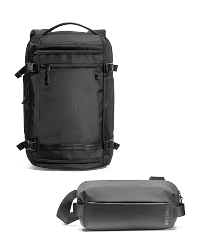 tomtoc Travel Backpack 38L & Compact EDC Sling Bag