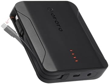 ORORO 7000mAh Fast Charging Battery, Enhanced Capacity for Extended Run-Time in Heated Vests, Jackets, and Hoodies