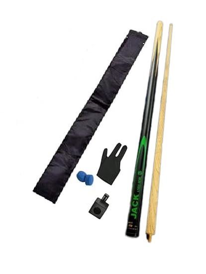 CLUB 147 Jack cue Stick 9mm tip Size Half Joint with cue Cover, Glove, 2 Chalk, 2 tip, Leather Chalk Holder (B0CJV21DPP) Amazon Price History, Amazon Price Tracker