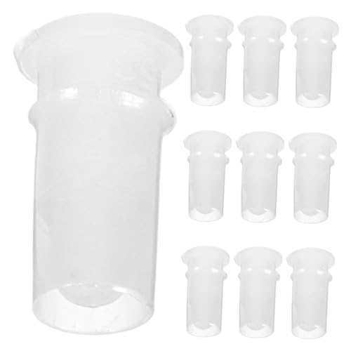 Happyyami 100pcs Replacement Squeakers for Toys Plastic Toy Repair Fix Squeakers Noise Maker Insert DIY Toy Accessories for Toy Pet Toys Plush Doll Craft Shoes Whistle