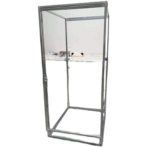 QIANMEI Portable Vocal Booth For Recording,Heavy Duty Frame Home Studio Booth,Sound Isolation Booth Room,360°Isolation Shield,Easy To Assemble