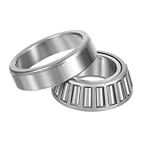 QUARKZMAN 2 Stück 32005X Kegelrollenlager Kegel Und Topf 25mm Bohrung x 47mm Außendurchmesser x 16mm Dicke Chromstahl Kegellagersatz ABEC-3