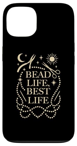 Beading Life Best Life WG[[J[c[&r[YfUC X}zP[X iPhone 13 p