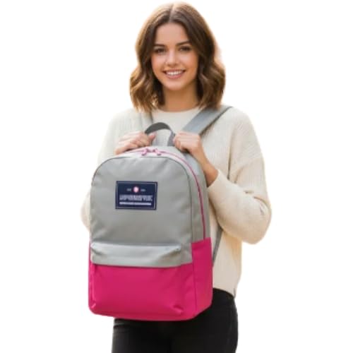 Mochila Republic VIX Escolar Trabalho ou Viagem Chenson, Único, Rosa