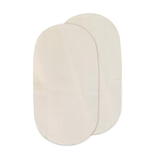 Boppy Organic Cotton Top Changing Pad Liners, 2 Count