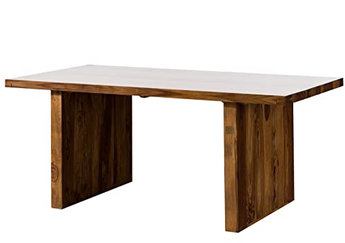 Table à Manger 180x90cm - Bois Massif de Palissandre laqué - Duke #102